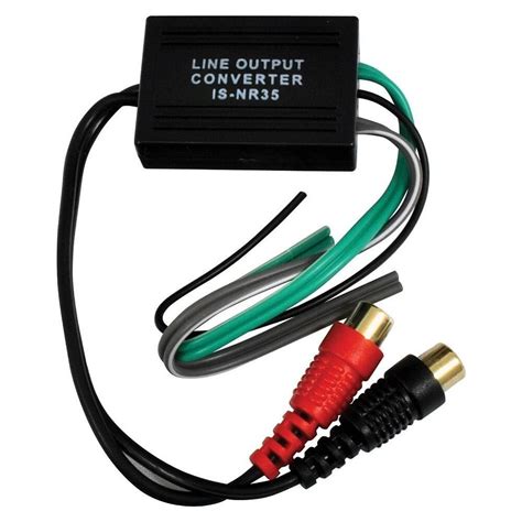 speaker wire converter to connection